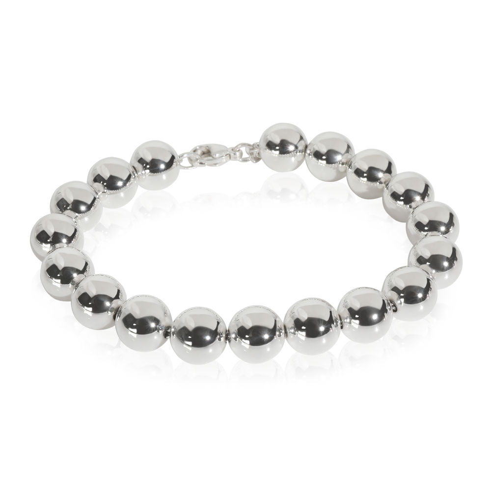 Tiffany & Co. Sterling Silver HardWear Ball Bracelet